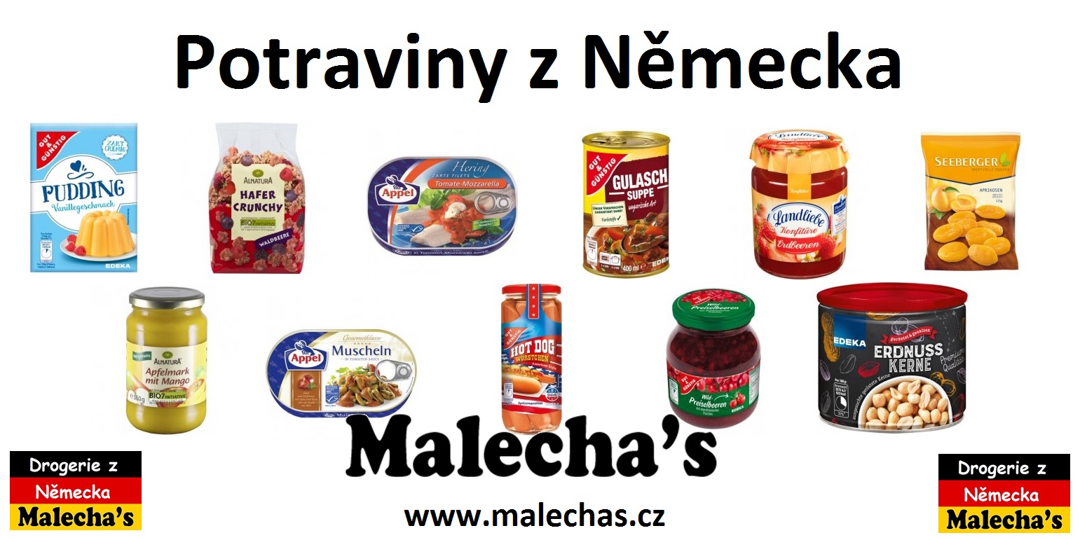 Potraviny z Německa v Praze